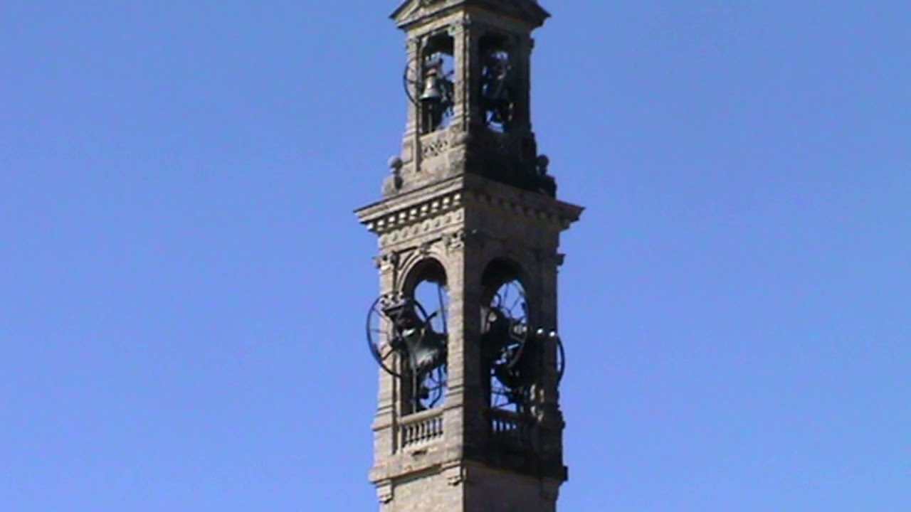 Le campane di Brembate Sopra (Bg) - Distesa delle 5 campane maggiori