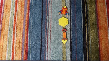 Mmm Yummy Enemies: stop motion with pattern blocks