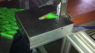 Semi Auto Pneumatic Fixture for Plastic Cloth Clip U shape spring assembling