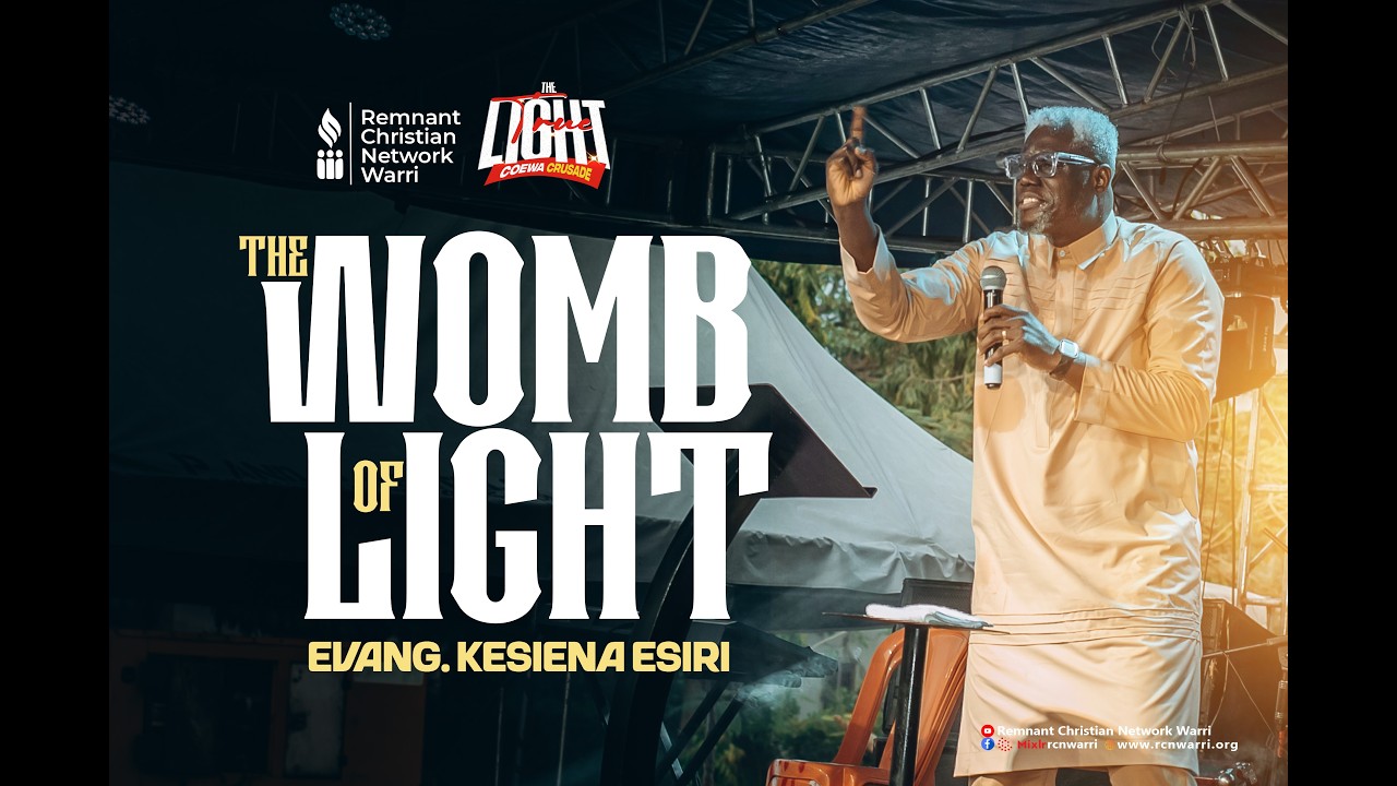 COEWA CAMPUS CRUSADE ||  THE WOMB OF LIGHT || EVANG. KESIENA ESIRI