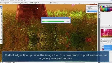 How to Prepare an Image for a Mirrored edge Gallery Wrap