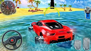 GT Car Race Game Water Surfer|| Car Floating On Water|| Android Gameplay #1#cargames screenshot 1