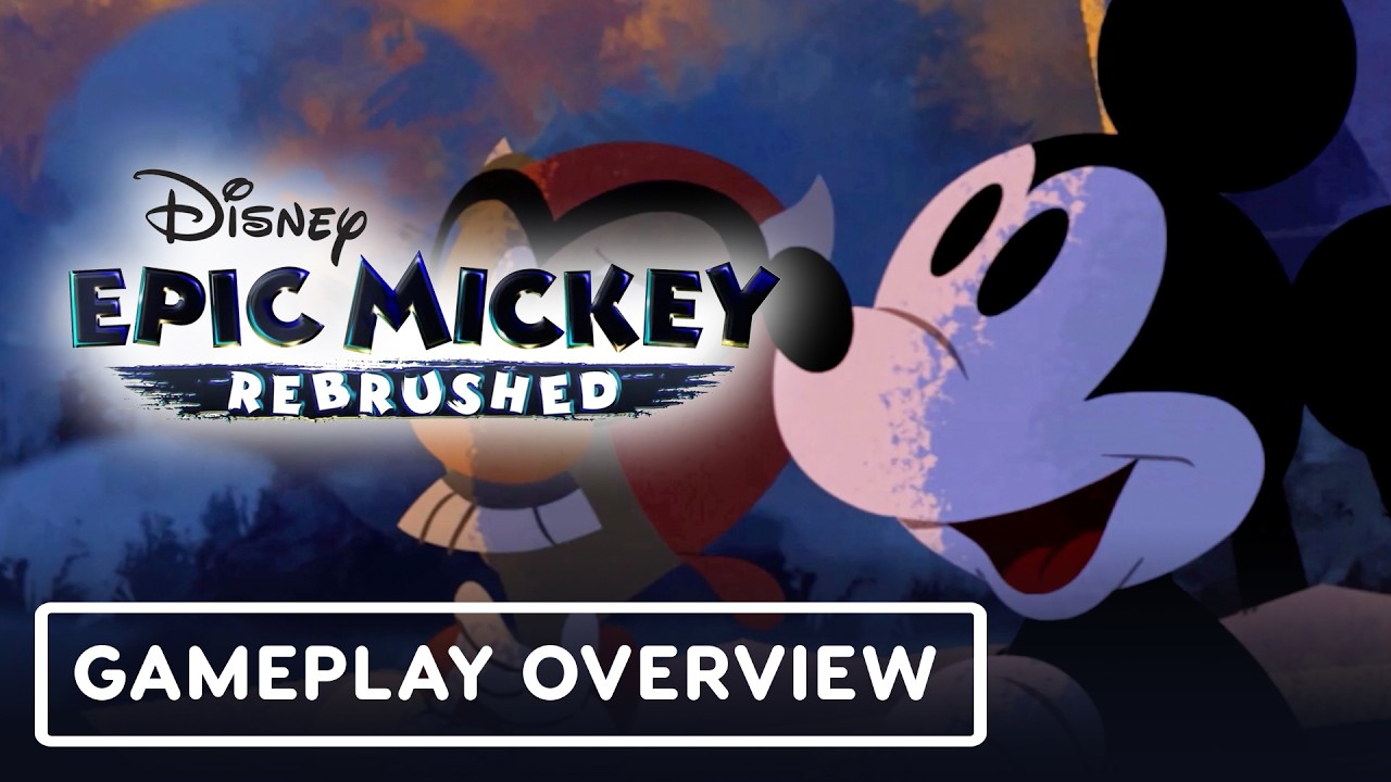 Disney Epic Mickey: Rebrushed - Official Gameplay Deep Dive Trailer ...