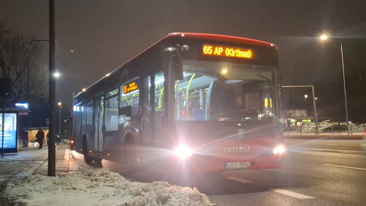 (Transrevis) Anadolu Isuzu Citiport 12 #V7073 / Vilnius, Lithuania /