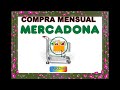 SUPER COMPRA MENSUAL EN MERCADONA