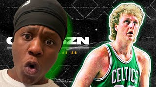 HE'S BETTER THAN KD! REACTING TO Larry Bird Was LEGENDARY During His Prime! 1985-86 Highlights
