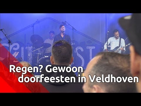 Natte editie CityFest Veldhoven maar het feest gaat gewoon door - Brabants Buske