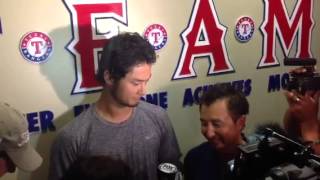 Yu Darvish on All-Star selection