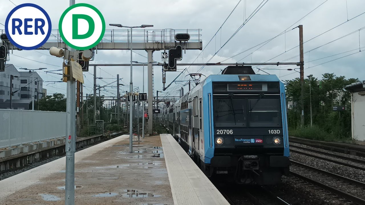 [RER D] Trajet entre Saint Denis et Paris Gare du Nord Z20500 IDF