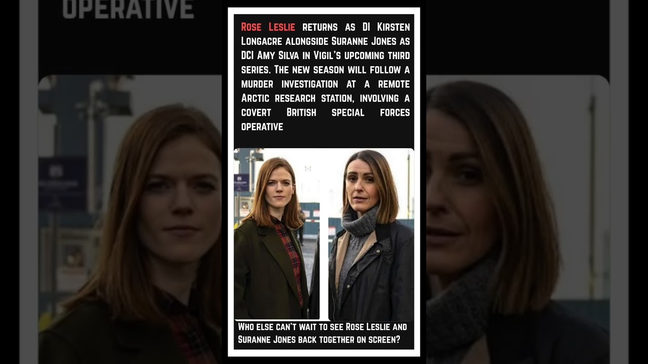 Rose Leslie Returns in Vigil Season 3 — Arctic Mystery Awaits
