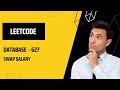 LeetCode Database Problem -  627  Swap Salary