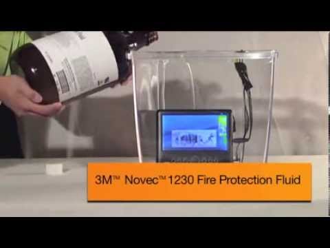 Novec 1230 Fire Protection Fluid Clean Agent - YouTube