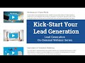 Kick-Start Your Lead Generation