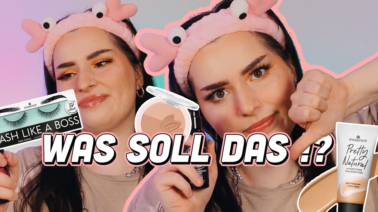 ESSENCE ??🤯 Was soll das?....komplettes MAKE-UP nur mit Essence ! 😳