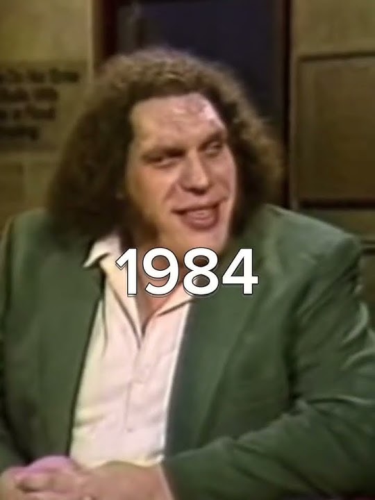 Andre The Giant Evolution 1973 - 1992