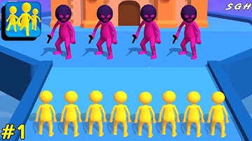 Join Clash 3D - All Levels Gameplay Walkthrough (iOS, Android) Part 1 | Level 1 - 15