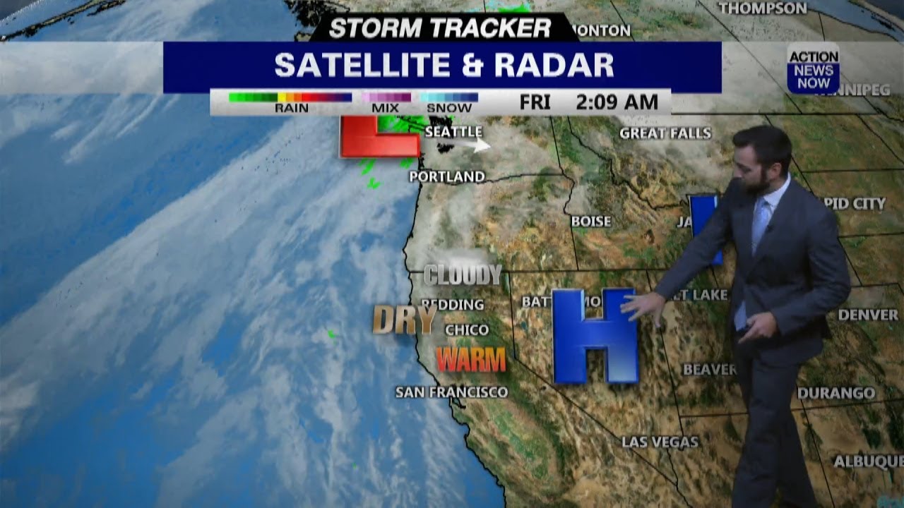 Storm Tracker Forecast: Pleasant Black Friday with showers ahead in ...