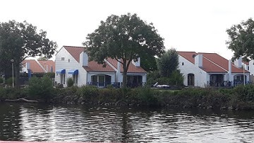 The Dutch floating houses of Roermond, ready for rising seawater