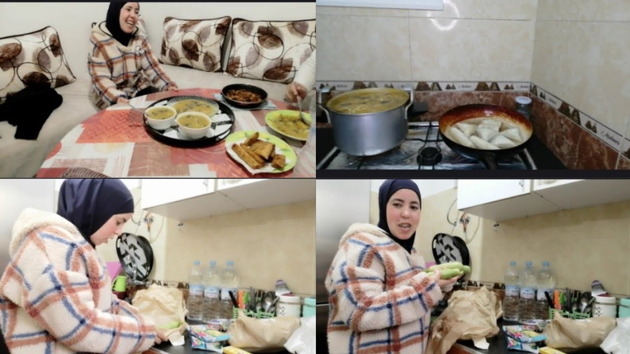 يوم 16من رمضان 🌙السلامة ياربي كانت غدي دشعل فينا العافية🔥جربت لاغوسيت ديال يسرى ستايل... 