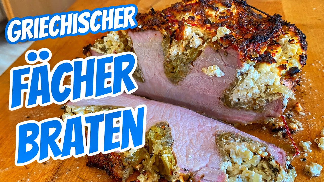 Griechischer Fächerbraten | Schwein | Grillcoach Gerrit