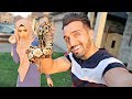 SNAKE PRANK On FROGGY (Jumping Reaction!!)