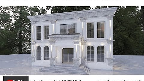 ARCHICAD 3D  MODELING FOR VILLA   LEARN HOW TO MAKE 3D