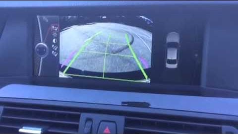 BimmerTech: F-series OEM integration Rear View Camera with Dynamic Parking Lines