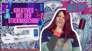 🧵🪡 Neue Youtube Reihe: Kreatives mit der Stickmaschine by KathieKreativ 💜