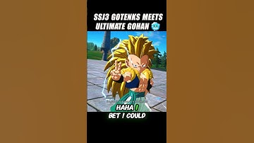 Ssj3 Gotenks Meets Ultimate Gohan Lol 🤯 #crashout #ssj3gotenks #sparkingzero #dragonballz #dbz