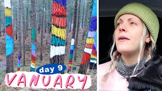 Vanuary Day 9 🚐 A Painted Forest!