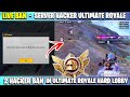 😡PAKDA GAYA ! SERVER HACKER IN ULTIMATE ROYALE LOBBY💀LIVE BAN