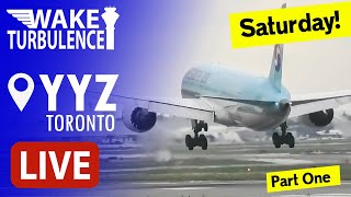🔴 LIVE Toronto Pearson Airport Plane Spotting ️✈️ Saturday YYZ Action!