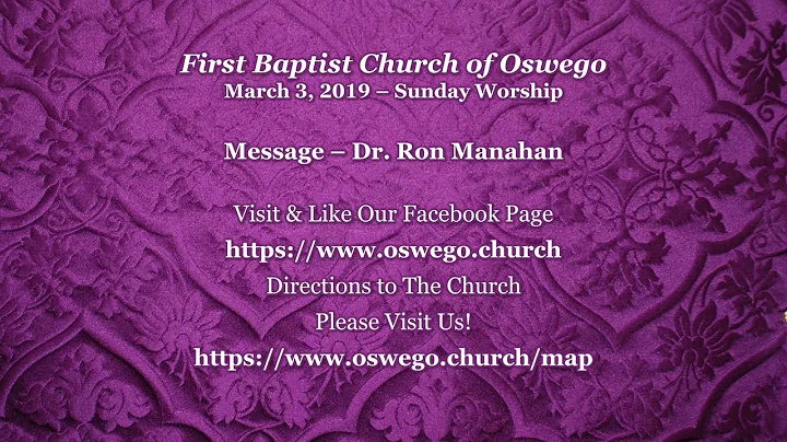 Oswego Church Service Highlights 20190/30/3