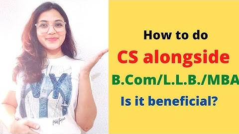 Is CS beneficial with B.com/LLB/MBA? 👀 |  A candid review of LPU courses!! |  LPU | Neha Patel