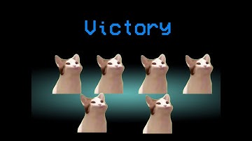 Vibing Cat vs Pop Cat in Among us