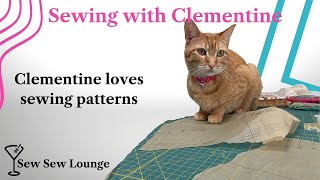 Clementine loves sewing patterns
