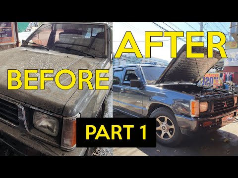 PART 1 - Mitsubishi L200 1994 4D56 Pickup - Restoration