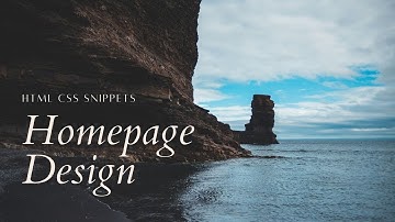 Responsive Full-Screen Homepage Design | CSS Tricks