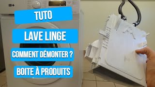 Tuto - Démonter boite à produit lave linge