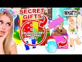 Opening *SECRET* Christmas Gifts To Get LEGENDARY PETS In Adopt Me! (Roblox)
