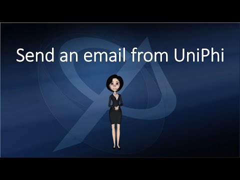 Send an email from UniPhi