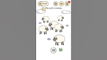 Brain Find Level 51 The Wolf is coming.