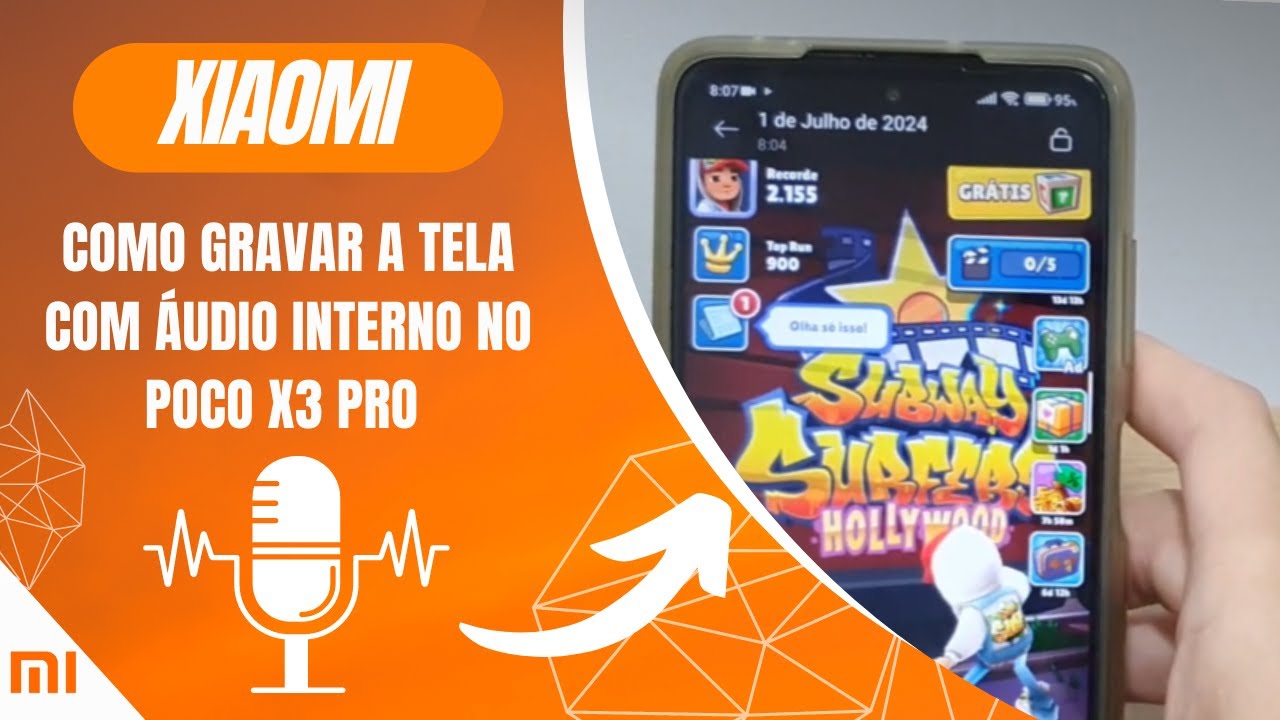 Como gravar a tela com áudio interno no Poco X3, X3 Pro e X3 GT - Dicas ...