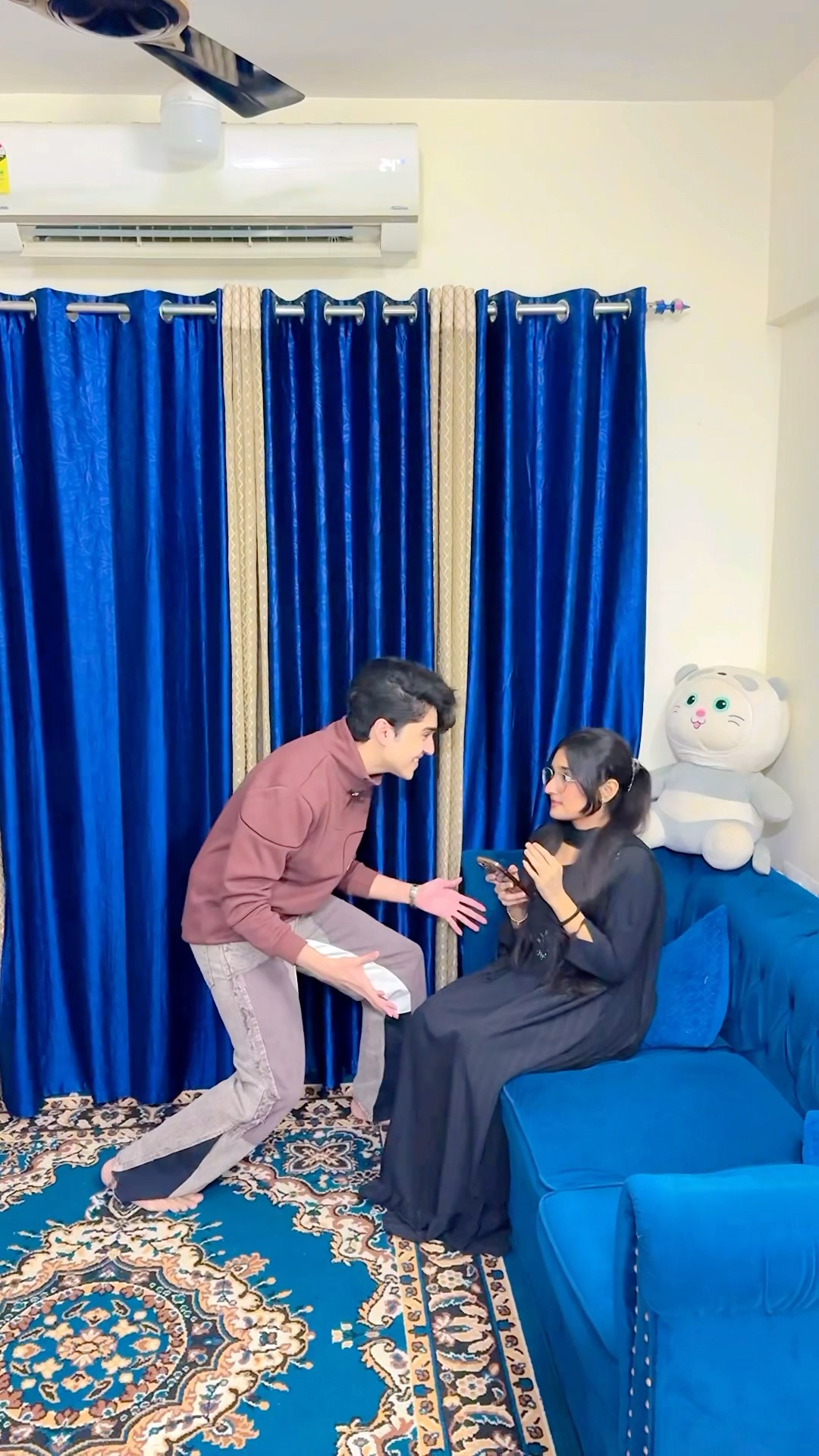Shararatein Chalti rehni chahiye?? #zidaanshahidaly #comedy #shorts