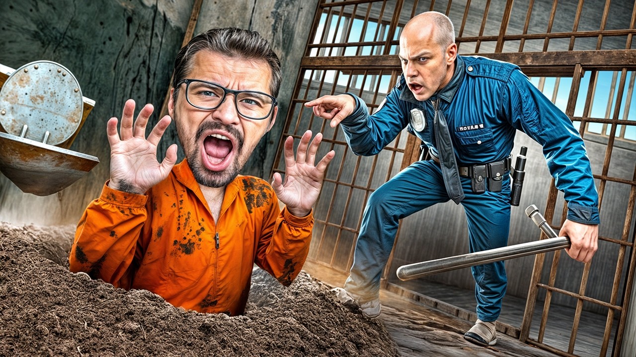 Ο ΦΡΟΥΡΟΣ ΜΕ ΕΠΙΑΣΕ ΝΑ ΣΚΑΒΩ ΜΙΑ ΤΕΡΑΣΤΙΑ ΤΡΥΠΑ ΣΤΗΝ ΦΥΛΑΚΗ!