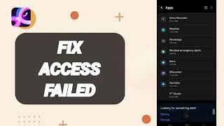 How To Fix Access Failed On Xena App