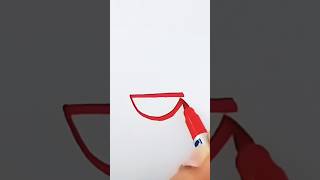 Bunny 🐰 Eating Watermelon 🍉 Drawing | Creative Drawing Idea 💡 #shorts #bunny #art #trending #viral