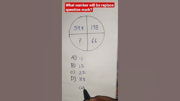 what number will be replace question mark??