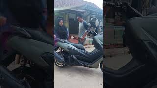 harus di kasih tau #naikmotor #pasutri