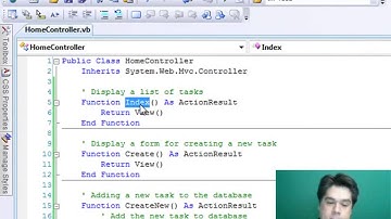 1 Creating a Tasklist Application with ASP NET MVC